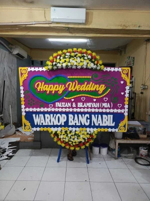 Papan Bunga di Malangsari Bangodua