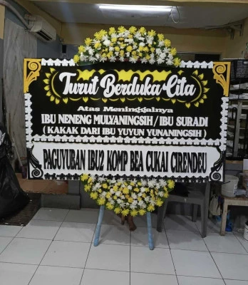 Papan Bunga di Malangsari Bangodua